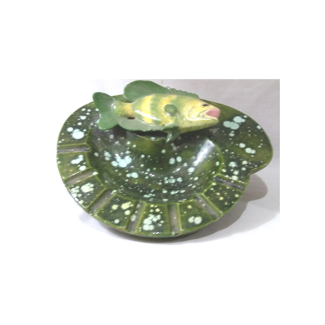 CERAMIC FISH ASH TRAY