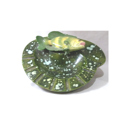 CERAMIC FISH ASH TRAY