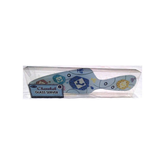 CHANUKAH GLASS SERVER