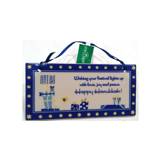 CHANUKAH PLAQUES