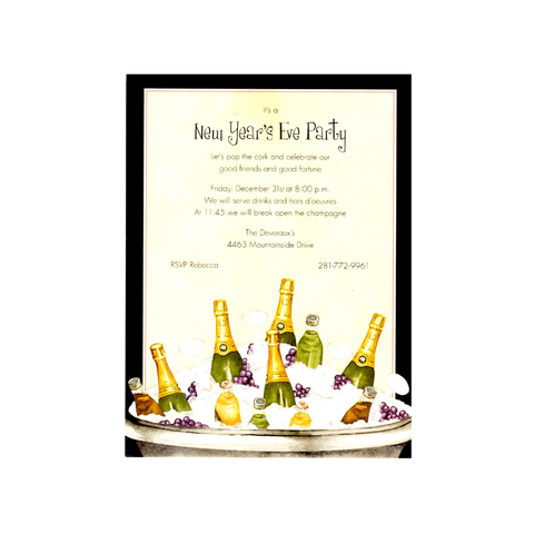 CHILLED DRINKS - BLANK STOCK INVITATIONS