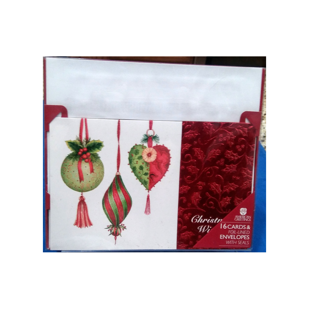 CHRISTMAS WISHES BOXED GREETING CARDS