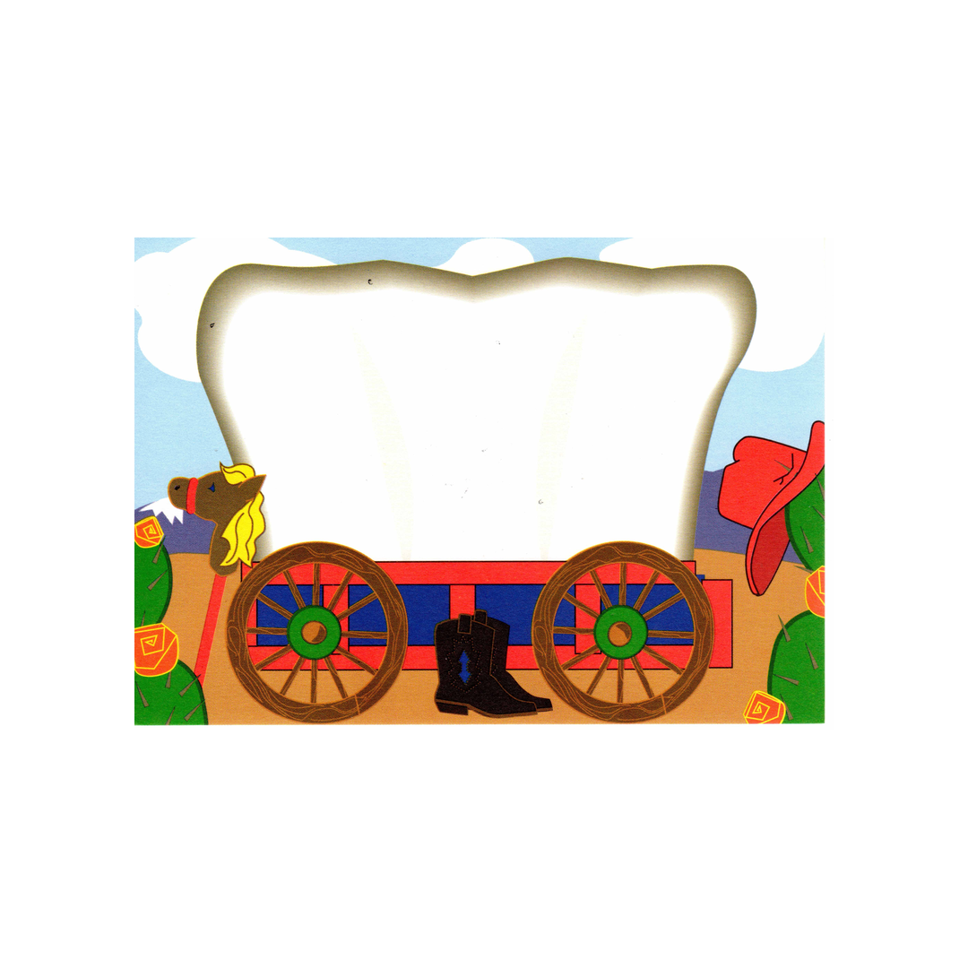 CHUCK WAGON - BLANK STOCK INVITATIONS