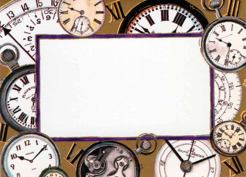 CLOCKS PLACE CARDS