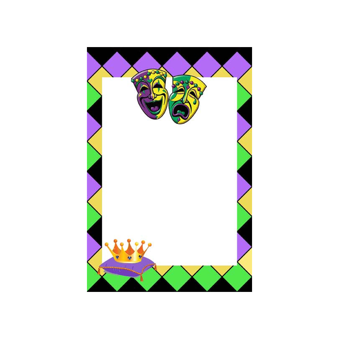 COMEDY AND TRAGEDY  AND DIAMOND BACKGROUND CUSTOM INVITATION