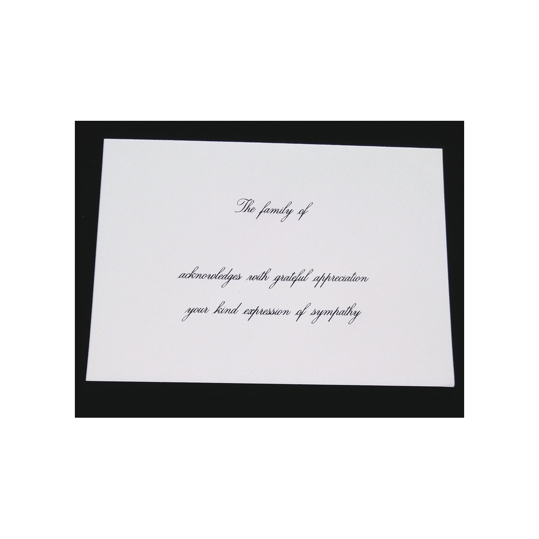 CRANE SYMPATHY NOTES