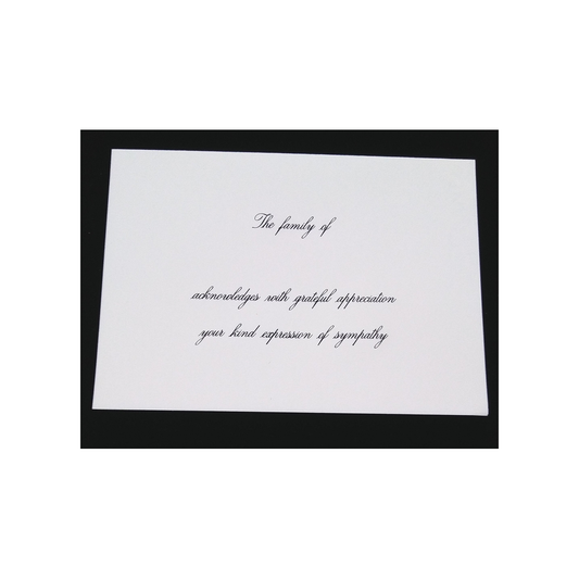 CRANE SYMPATHY NOTES
