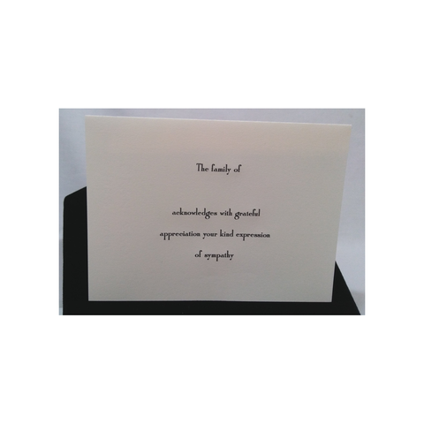 CRANE SYMPATHY NOTES