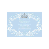 CROWN SWIRLS CUSTOM INVITATION