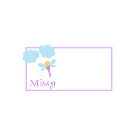 CUTE DRAGONFLY PERSONALIZED GIFT OR CALLING CARDS