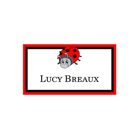 CUTE LADYBUG PERSONALIZED GIFT OR CALLING CARDS