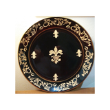 DECORATIVE  BLACK FDL PLATE