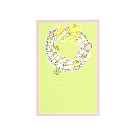 DIAPER WREATH - BLANK STOCK