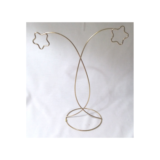 DOUBLE STAR ORNAMENT DISPLAY STAND