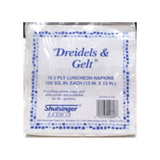 DREIDELS AND GELT PAPER LUNCHEON NAPKINS