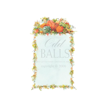 EARTH'S BOUNTY - BLANK STOCK INVITATION