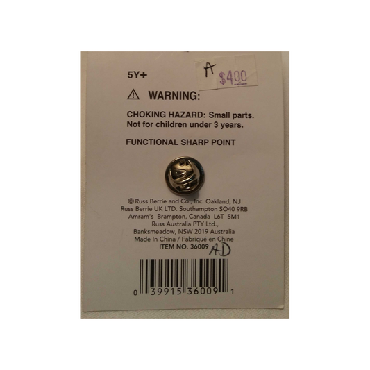 EEK HALLOWEEN PIN/BROOCH WITH WITCH HAT