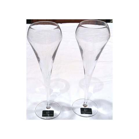 EFFERVESCENT CHAMPAGNE GLASSES-PAIR