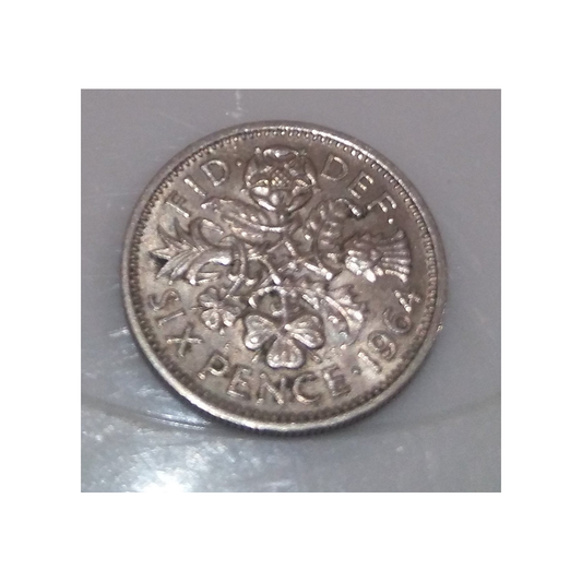 ENGLISH SIXPENCE