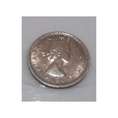ENGLISH SIXPENCE