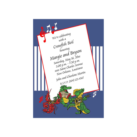FAIS DO DO CUSTOM INVITATION