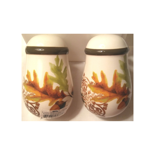 FALL LEAFS SALT AND PEPPER SHAKERS