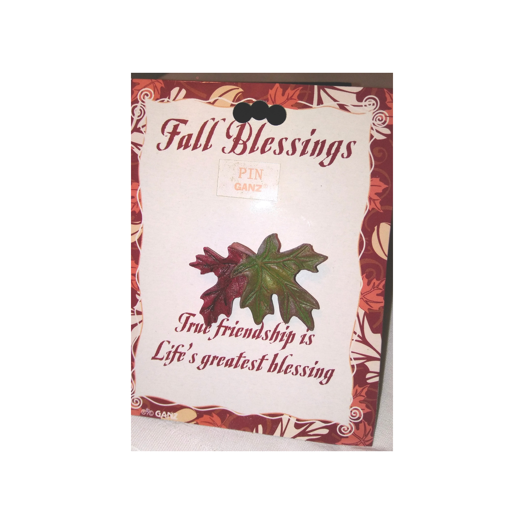 FALL PIN/BROOCH JEWELRY