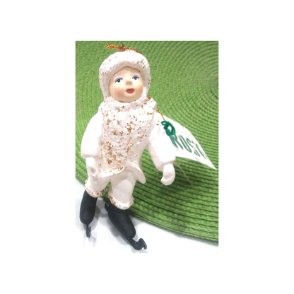 FATHER FROST ICE SKATING GIRL