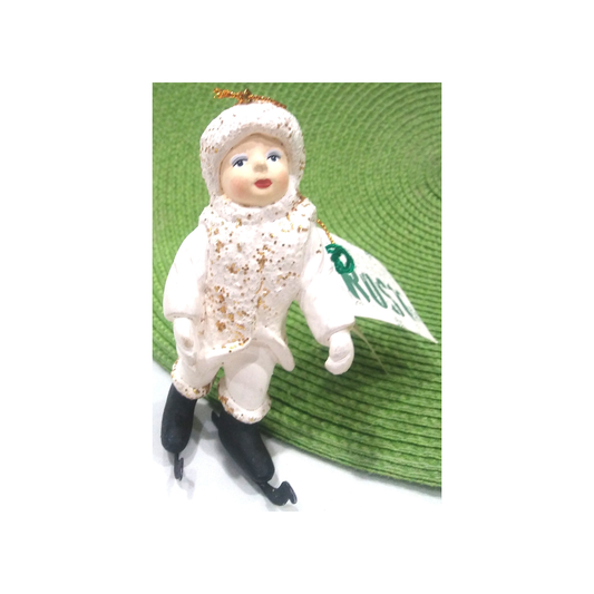FATHER FROST ICE SKATING GIRL