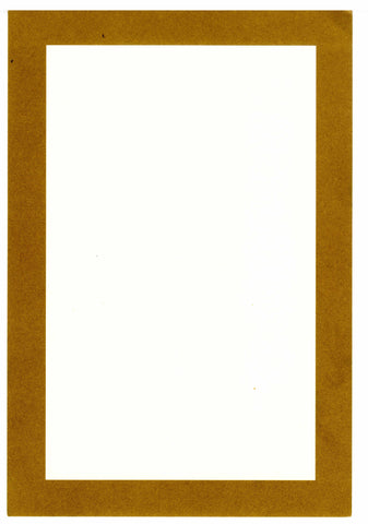 MATTE GOLD BORDER "PROVENCE" - BLANK INVITATION