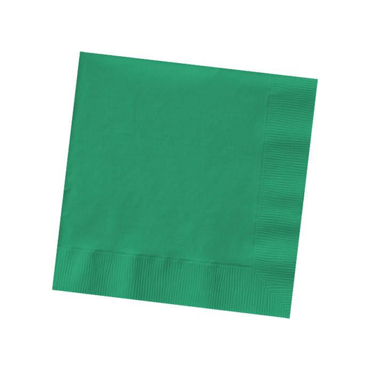 FESTIVE GREEN 3 PLY LUNCHEON NAPKINS