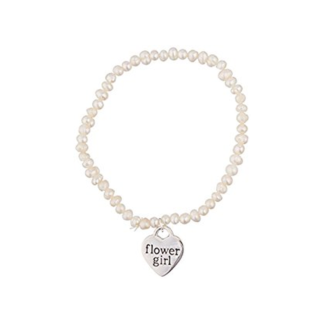 FLOWER GIRL PEARL BRACELET