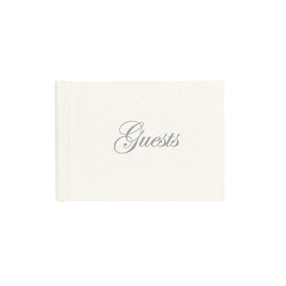 FOIL STAMPED GUEST BOOK