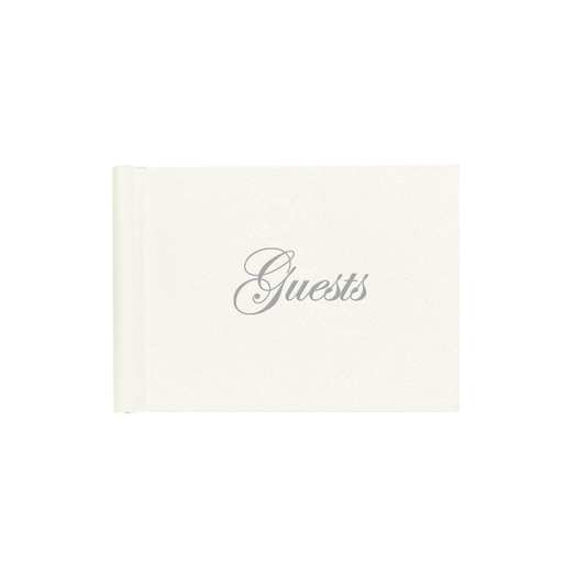 FOIL STAMPED GUEST BOOK
