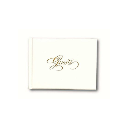 FOIL STAMPED GUEST BOOK