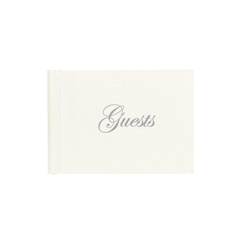 FOIL STAMPED GUEST BOOK