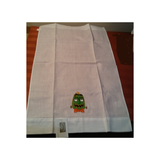 FRANKIE PUMPKIN LINEN GUEST TOWEL