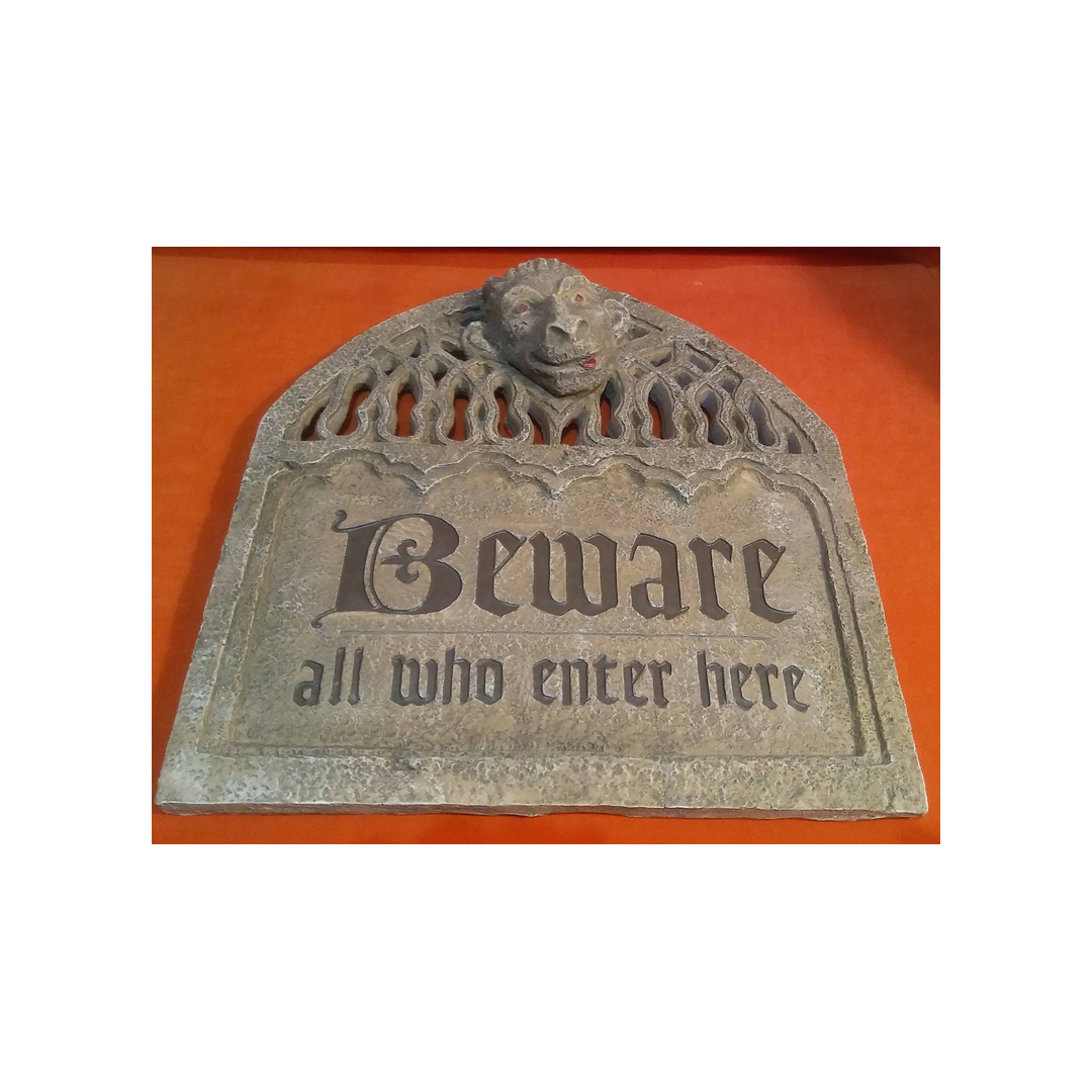 GARGOYLE PLAQUE