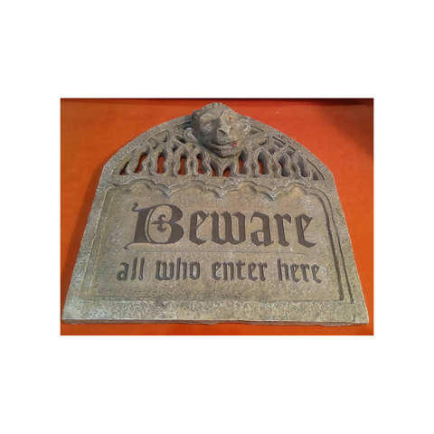 GARGOYLE PLAQUE