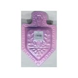 GLASS DREIDEL SHAPED PLATE