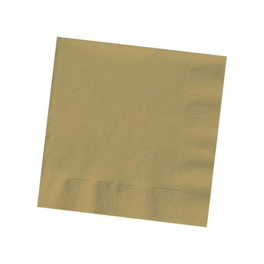GOLD 3 PLY LUNCHEON NAPKINS