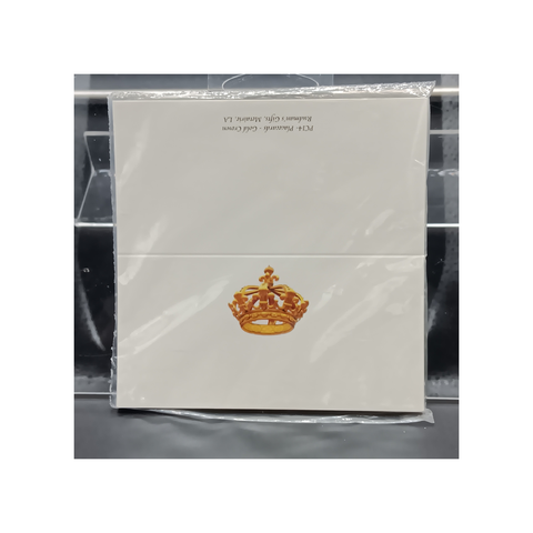 GOLD CROWN PLACE CARDS