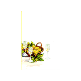 GRAPES AND WINE - BLANK STOCK INVITATION