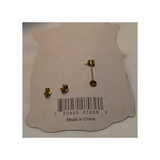 HALLOWEEN BAT PIN AND EARRING SET