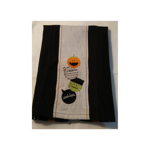 HALLOWEEN BLACK KITCHEN TOWEL