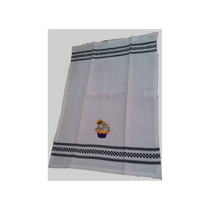 HALLOWEEN CUPCAKE KITCHEN TOWEL