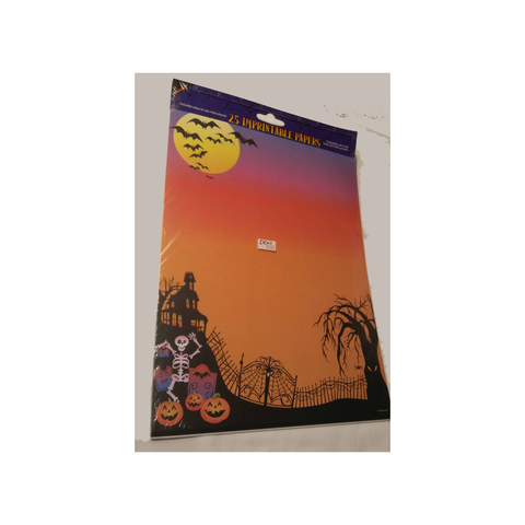 HALLOWEEN LETTER SHEETS
