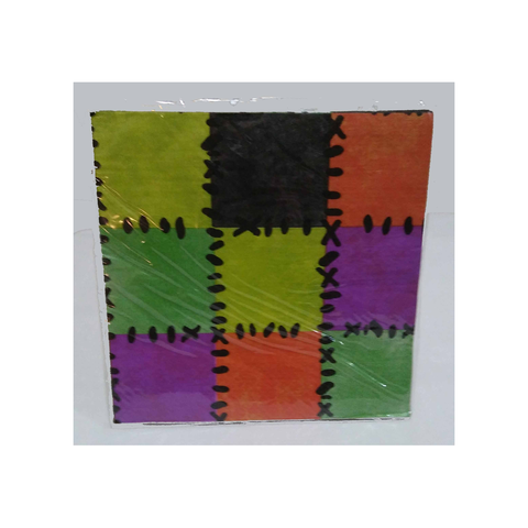 HALLOWEEN PATCHWORK LUNCHEON NAPKINS