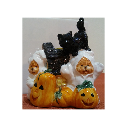 HALLOWEEN TAPER CANDLE HOLDER