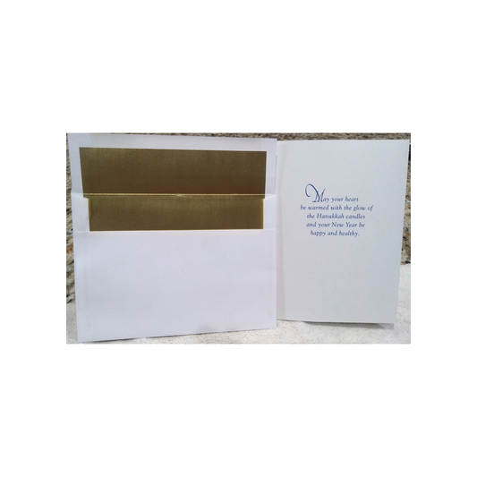 HAPPY HANUKKAH BOXED GREETING CARDS